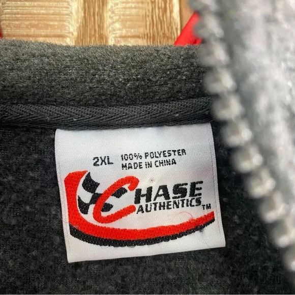 Chase Authentics NASCAR #24 Jeff Gordon 1/4 Zip Fleece Sweatshirt 🏎️🏁 - Picture 2 of 3